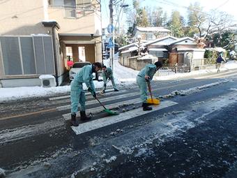 平成30年　近隣雪かき